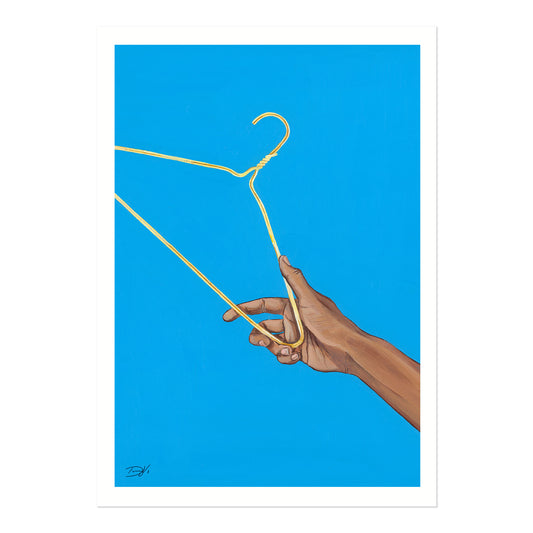 TAKE A HANGER Print