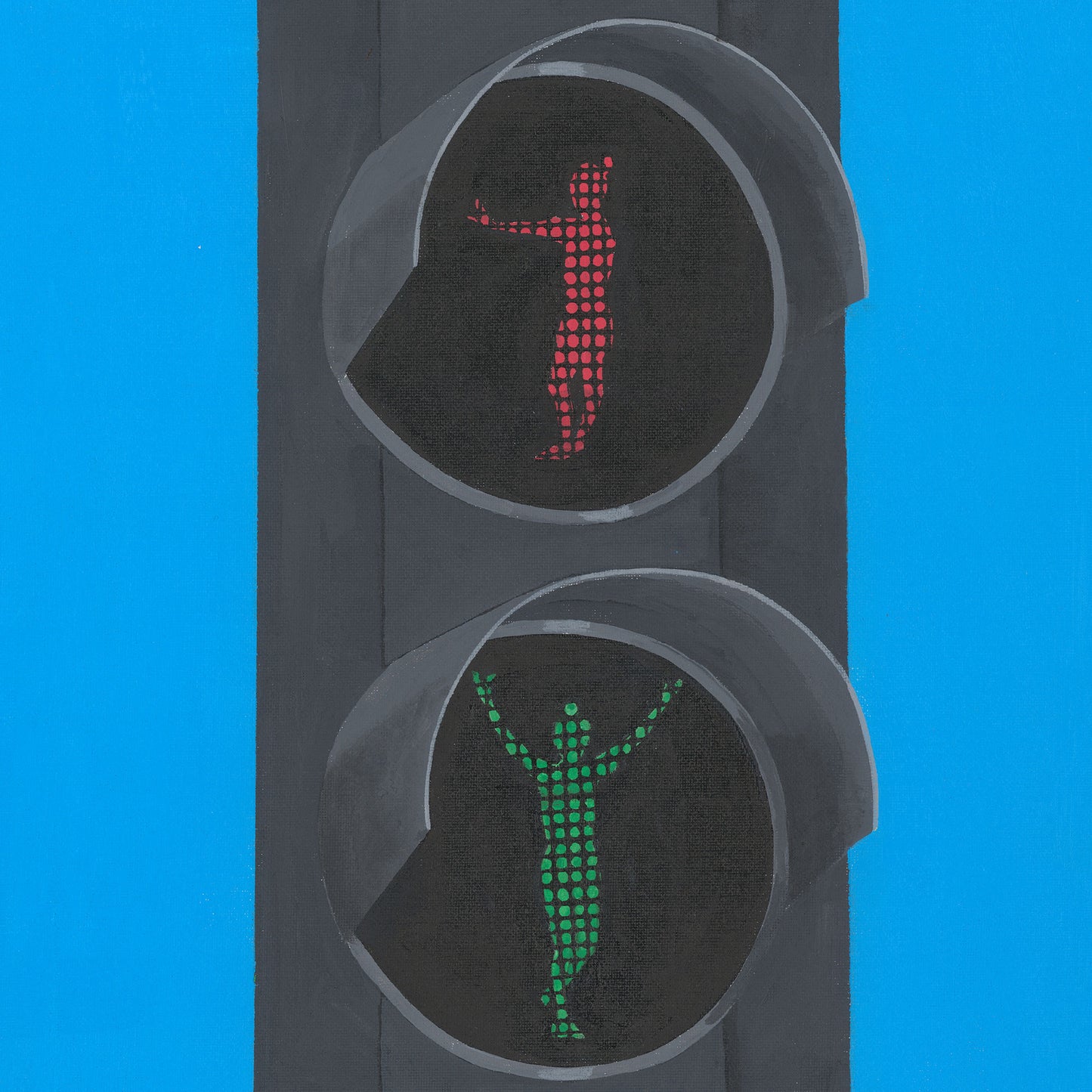 WAIT FOR MY SIGNAL Print