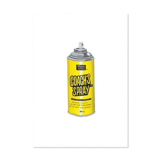 COACH'S SPRAY Greeting Card