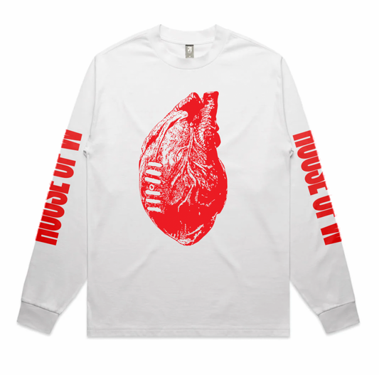 FOOTY HEART Long Sleeve