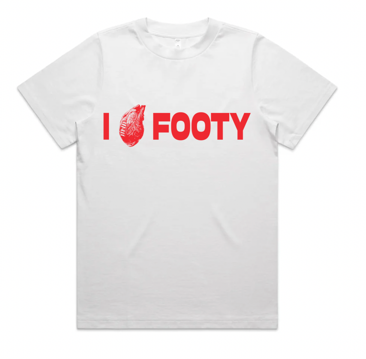 'I LOVE FOOTY' T-SHIRT